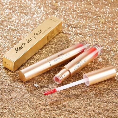 New moisturizing 8color matte lipstick sexy red matte nude moisture shine liquid lipstick