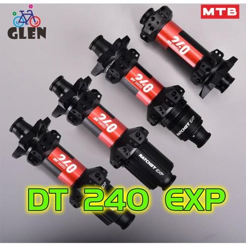 GLEN Bike New 2020 Original DT Swiss 240 MTB Bike Straight Pull Hubs,28H 6 Nail Disc Brake 100 110X15 142 148X12