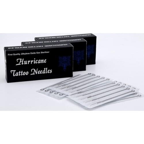 Tattoo Needles 1211RM 100pcs/lot Disposable Sterilze Tatoo Needles 316 stainless steel sterile piercing needles
