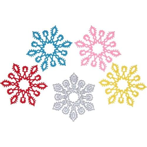 Hollow Snowflake Metal Cutting Dies Stencils Snowflake Frame Die Cuts For Card Making Scrapbooking Decoration Crafts New 2019