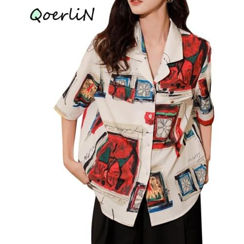QoerliN Short Sleeve Shirts For Women