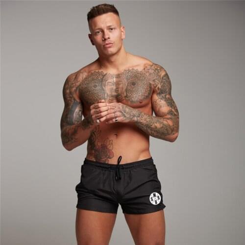 Mesh Workout Fitness Mens Quick Dry Shorts Gym Men Fashion Brand Zipper Pocket Male Casual Comfortable Plus Size Sports Shorts