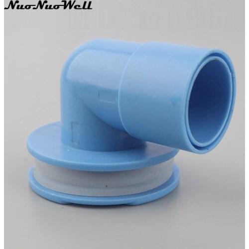 32/40 mm PVC 90 degree Fish Tank Outlet 1" Pipe Aquarium Water Inlet Water tank Connector Elbow Joint Seafood pool Fittings