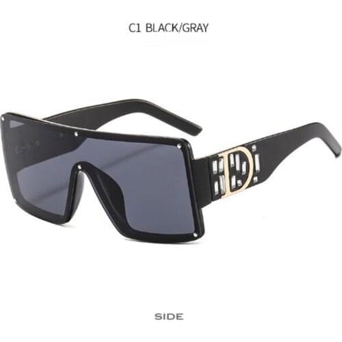 Designer shades Casual sunglasses for men and women Brand sunglasses UV400 Large glasses chameleon