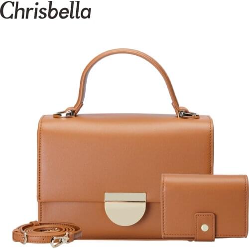 CHRISBELLA Fashion Women Shoulder Bags PU Leather Fashion Design Ladies Casual Messenger Handbags Female Small Square Bags