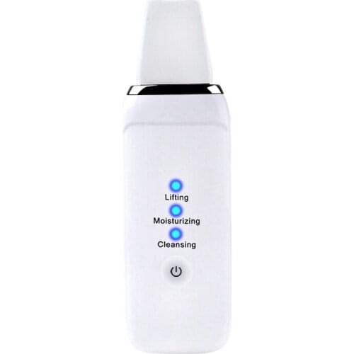 Ultrasonic Skin Scrubber Facial Skin Pore Deep Cleanser USB Charging Blackhead Remover Peeling Shovel Cleaner