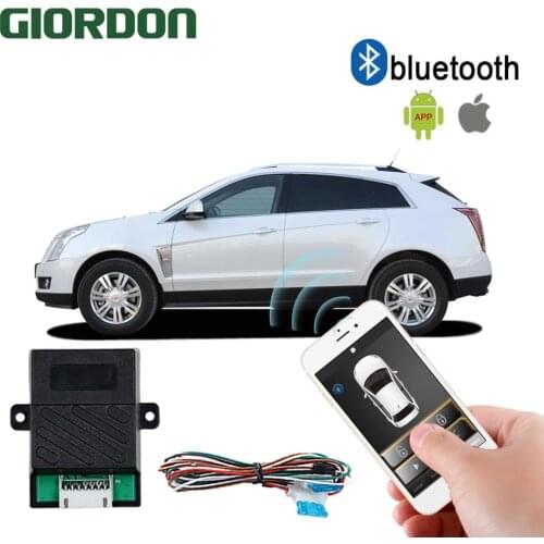 Universal Smart Key Smartphone Remote Start Stop Control PKE Car Alarm Security Button With Android /IOS Passive Keyless Entry A
