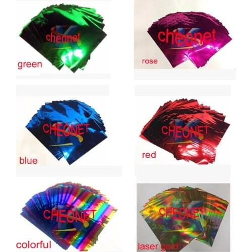 50 sheets 20x29Cm A4 Hot Stamping Foil Paper for Laminator Laminating Transfere on Elegance Laser Printer Craft