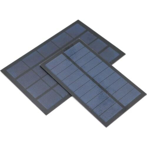 5V 2W 3W 4W 7W Output USB Solar Cell Outdoor 5V Charge Regulators Solar Panel Battery Charger USB Female Port