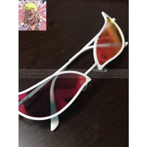One Piece Donquixote Doflamingo sunglasses cosplay Accessories glasses
