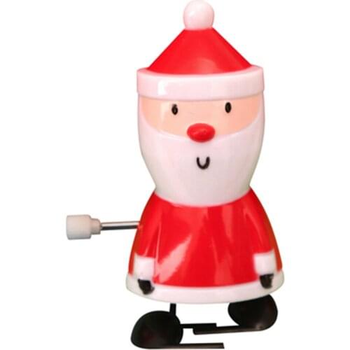 Santa Claus chain toys Christmas must-have small toys decorate Christmas tree decoration living room small ornaments