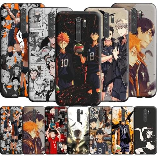 Haikyu Volleyball Case for Redmi Note 9s 9 8 7 10 10s 10T K40 9T 9C 9A 10X Pro Prime NFC
