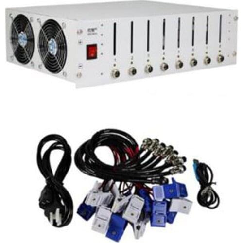 EBC-X 8-channel 18650 lithium battery capacity tester charge and discharge 10A cycle aging test