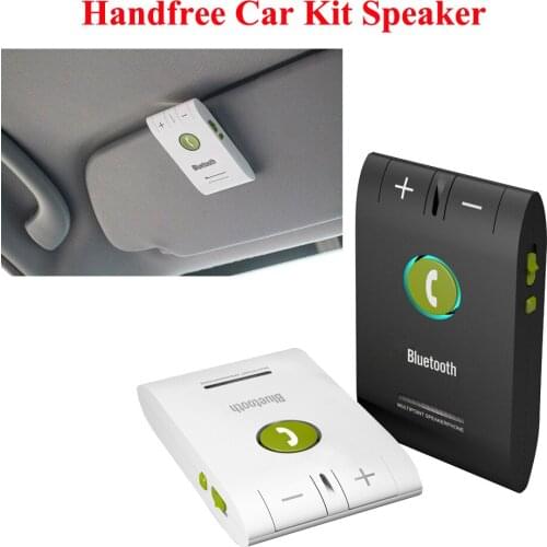 Hands free 6E Headset Bluetooth Speaker for Smartphones Multipoint Wireless Sun Visor Handsfree Bluetooth Car Kit Speakerphone