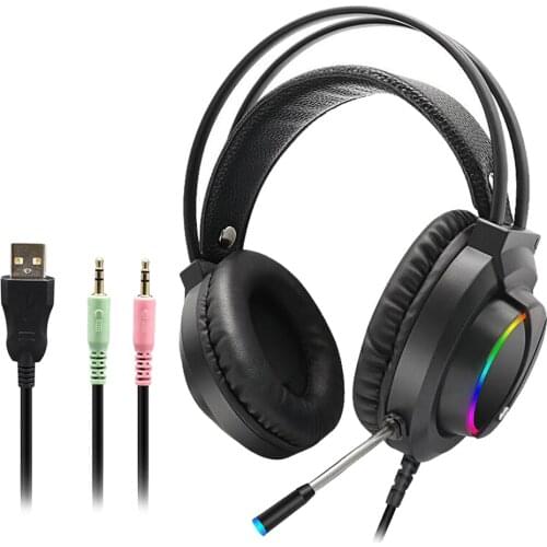 K1 Gaming Headset with 7.1 Surround Sound, Noise Canceling Gaming Headphones