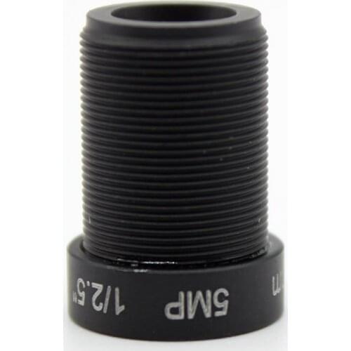 10pcs 1/2.5" HD 5MP 6mm Fixed Iris M12*0.5 MTV IR Board CCTV Lens for Security IP CCD Camera