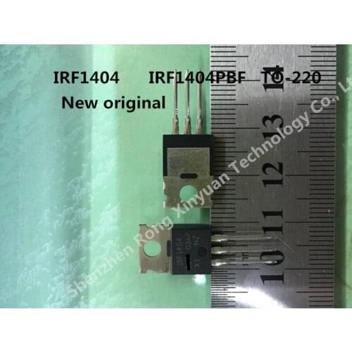 IRF1404PBF IRF1404 TO-220 HEXFETR Power MOSFET 202A/40V POLOUTA RDS (on)= 0.004 New Original Import