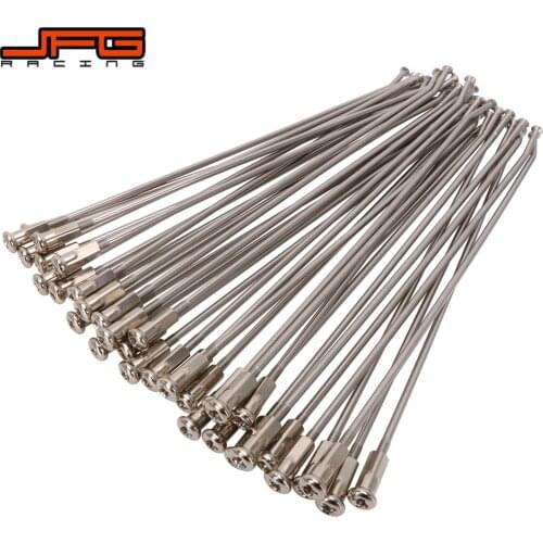 Motorcycle Stainless Steel 21" Front Wheel Spokes Nipples For KTM EXC EXCF XC XCF XCW XCFW MX SX SXF SXS SMR 125 250 350 450 530