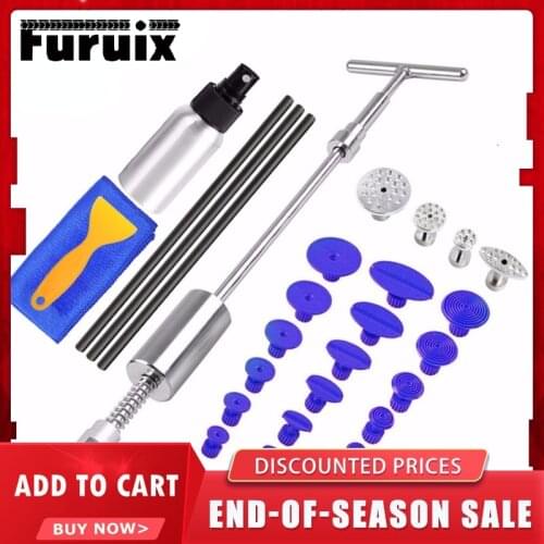 Dent Tools paintless Dent Repair Dent Puller Kit Dent removal Slide Hammer glue sticks Reverse Hammer Glue Tabs Car Hail Damage