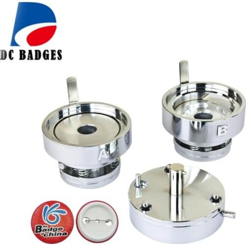 New Style 1-3/4" 44mm Round Interchangeable Button Badge Making machine Mould