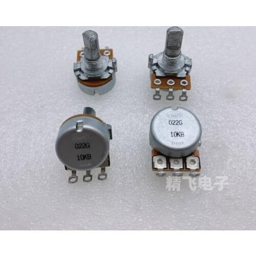 Original new 100% RK1631110TVL single potentiometer B10K length 15mm half shaft (SWITCH)