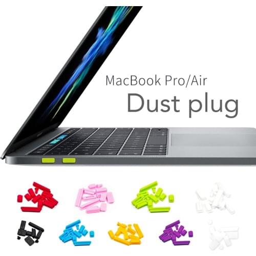 Dust stopper for Macbook pro 13 air 11/15 Silicone Computer USB Dust Proof Rubber Cover Stopper Laptop Dust Plug 5pcs/9pcs/12pcs