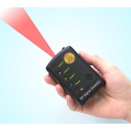 RF Signal Detector superior sensitivity Anti Eavesdropping Device Full-range Wireless GPS Signal GPS BUG Signal Multi-Detector