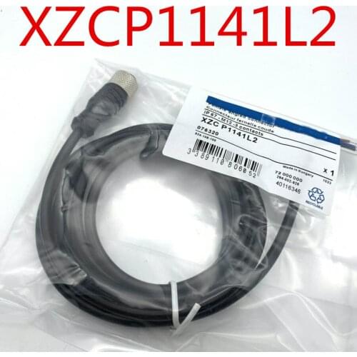 2PCS XZCP1141L2 Switch Sensor Plug Cord 4 Pins Length 2 meters