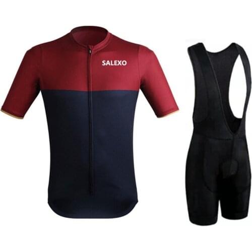 2020 Triathlon Cycling Jersey Set MTB Cycling Clothes Suits Bib Shorts Set Men Bike Cycling Clothing MTB Ropa Ciclismo