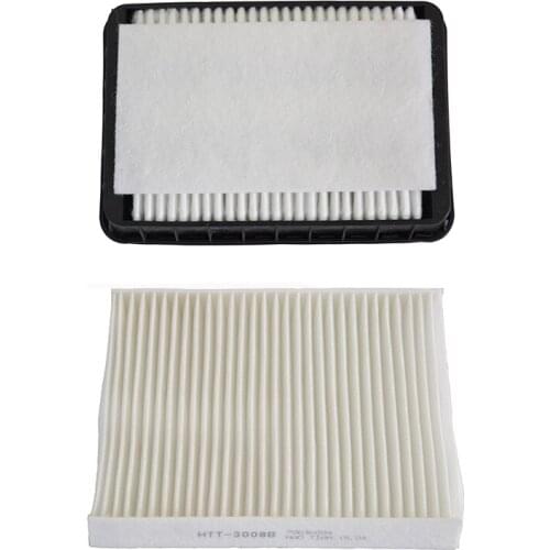 Car Engine Air Filter Cabin Air Filter for Peugeot 4008 Citroen Mitsubishi Asx Lancer Evo Fortis Outlander 1500a023 7803a004