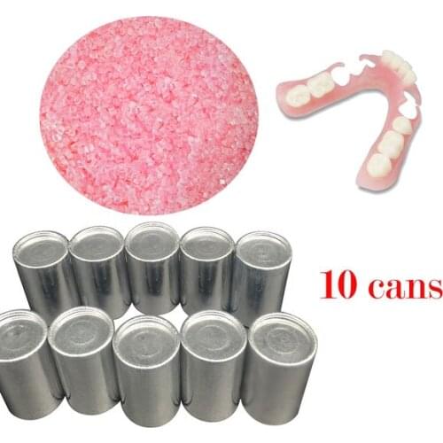 1Bag Dental Lab Denture Flexible Acrylic without Blood Streak Flexible Partial Materials