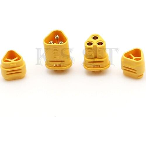 10 pairs MT30 2mm 3-pin Connector / Motor connector / Plug Set for RC Model Quadcopter Multicopter