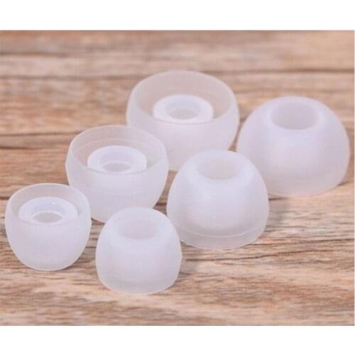 12 Pairs(S/M/L) Soft Silicone Replacement Eartips Earbuds For Earphone Headphone