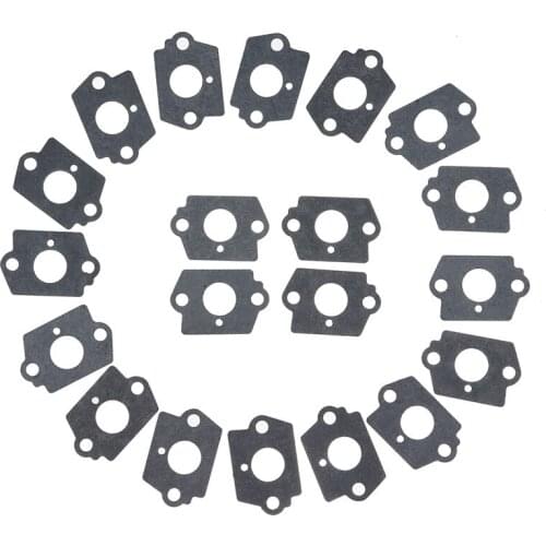 20Pcs/Set Carburetor Rebuild Kit Grass Cutter Washer For Stihl Craftsman Poulan For Echo Weedeater Zama Walbro Carb Gaskets