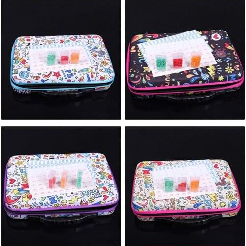 9 Colors 80 Grid Diamond Painting Cross Stitch Accessories Tool Box Container Diamond Storage Bag Case Embroidery Mosaic Bottles
