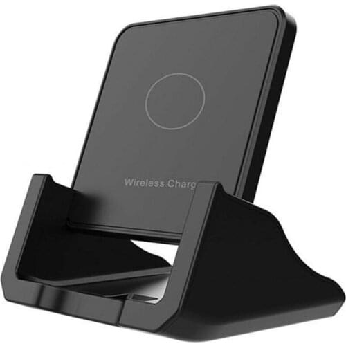 Qi Wireless Charger Pad Dock Fast Charging For Mobile Cell Smart Phone Stand Multifunctional Wireless Charging Pad Holder
