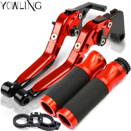 For Honda XRV750 L-Y Africa Twin 1990-2003 1991 1992 Motorcycle Adjustable Folding Extendable Brake Clutch Levers Set XRV 750