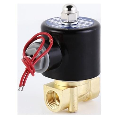 3/8" Solenoid Valve For Gas Normally Closed Brass Solenoid Valve 24V 12V 220V 110V