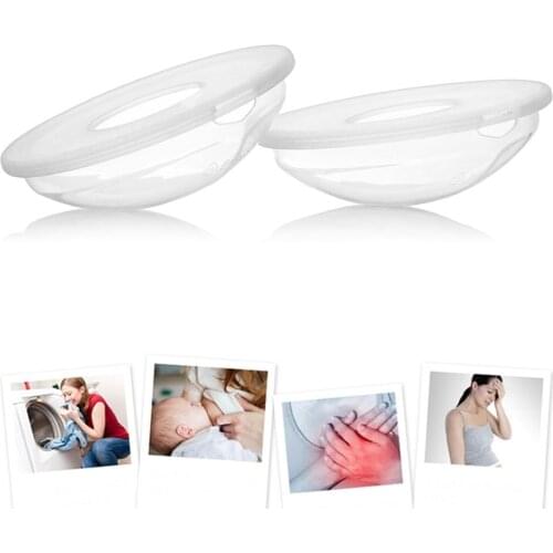 Silica Gel Galactorrhea Collection Cover Breast Milk Collector Soft Postpartum Breast Massage Nipple Suction Container