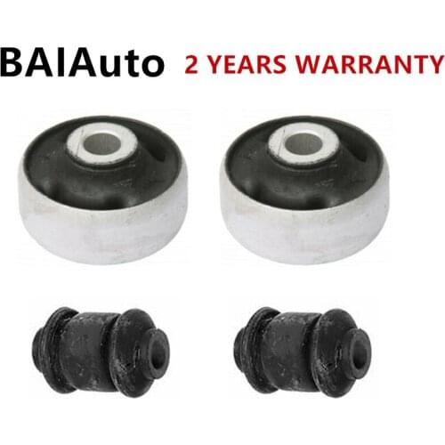 1J0407181 4PCS Engine Front Suspension Control Arm Bushing Kit For Audi A3 S3 TT VW Beetle Jetta MK4 Golf Seat Skoda 357407182