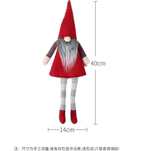 Cute Santa Claus Christmas Wine Bottle Cover Holders Christmas Hat Bottle Cap For Xmas Decoration 2019 New