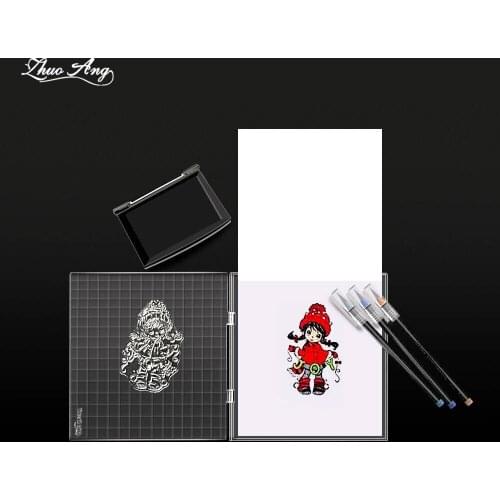 NEW Clear Stamps Acrylic block for Transparent Stamp Acrylic Pad DIY scrapbooking Decoration Tools acrylic Holder Size 16x16cm