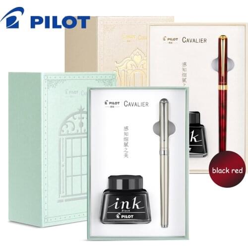 PILOT Cavalier Boutique Fountain Pen FCA-3SR with Ink Gift Box Set