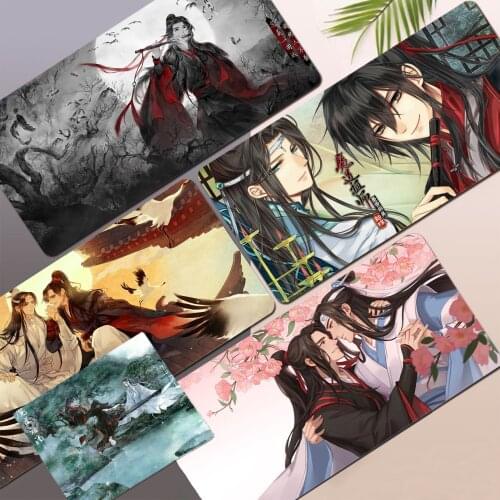 Mo Dao Zu Shi MDZS Boy Gift Pad Large sizes DIY Custom Mouse pad mat Size for Deak Mat for overwatch/cs go/world of warcraft