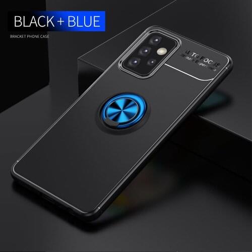 Shockproof phone Case for Samsung A32 A52 A72 5G Soft Silicone Magnetic Ring Stand Phone Back Cover for Galaxy A72 A52 A32 5G