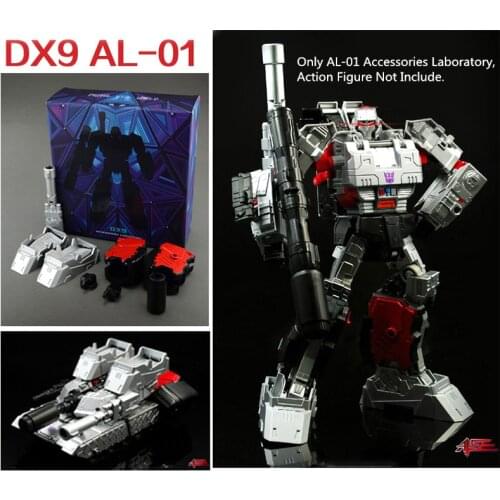 In Stock Transformation Robot Toy DX9 Toys AL-01 Accessories Laboratory For IDW Leader Mega With Box