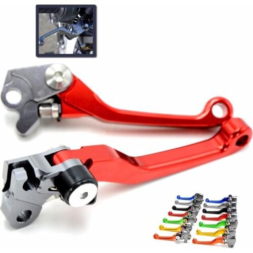 7 colors Motorcycle CNC Pivot Brake Clutch Levers For yamaha WR250X Super Tenere for Kawasaki KL250 Super Sherpa for honda CRF