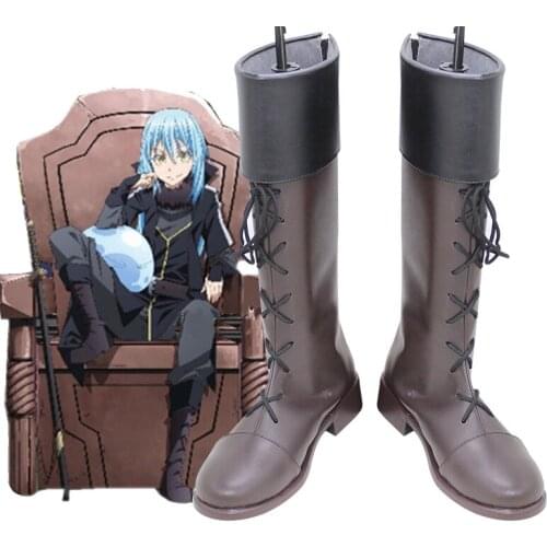 That Time I Got Reincarnated as a Slime Tensura Tensei shitara Slime Datta Ken Season 2 Rimuru Tempest Cosplay Shoes Boots X002