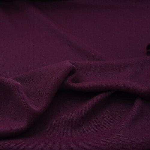 100CM Wide Wine Red Pierced Cotton Fabric for Autumn Spring Suit Dress Jacket H147