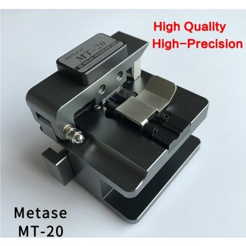 High Quality Automatic MT-20 Optical Fiber Cleaver High Precision Cutting Knife Tool Fiber Fusion Splicer Cable Cutting Machine